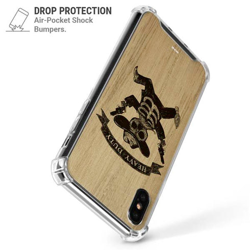 Mr. Heavy Duty iPhone XS Max Clear Case